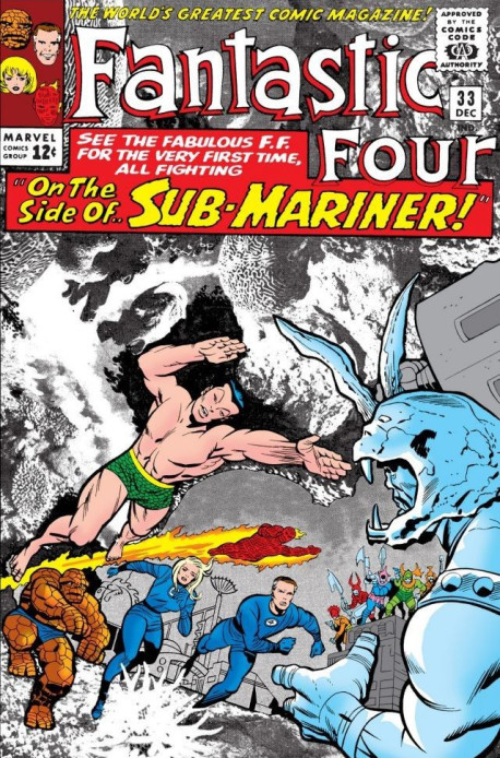  					Fantastic Four Vol 1 33